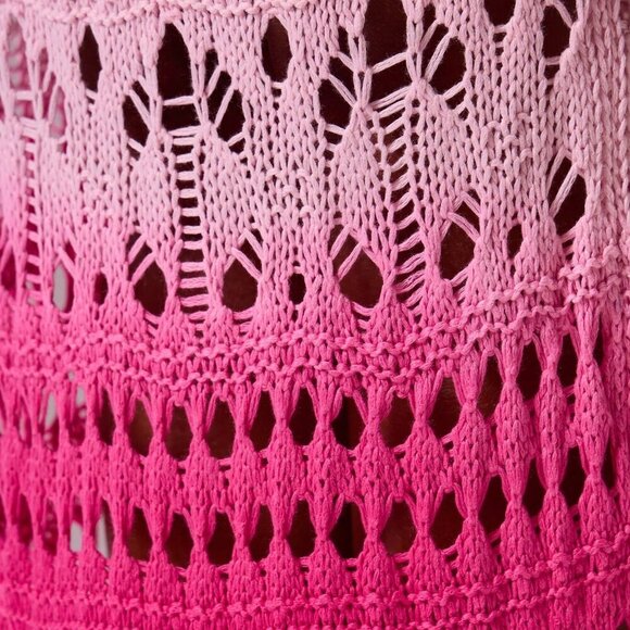 Multicolor Sexy Women's Crochet Ombre Fishtail Hem Sweater Maxi Skirt - Picture 6 of 6